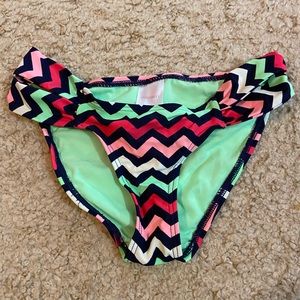 Chevron bikini bottom